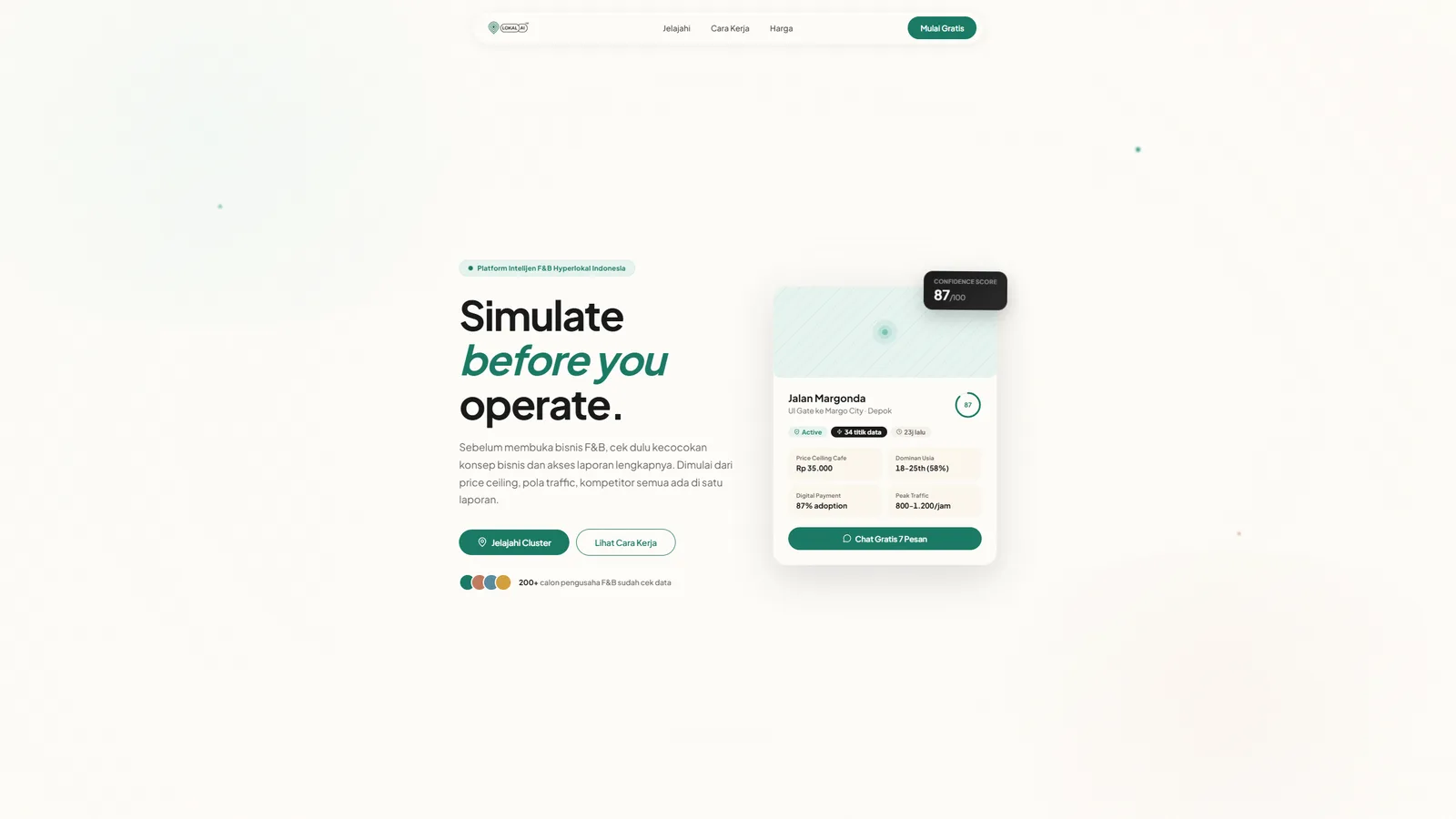 LOKAL, live product